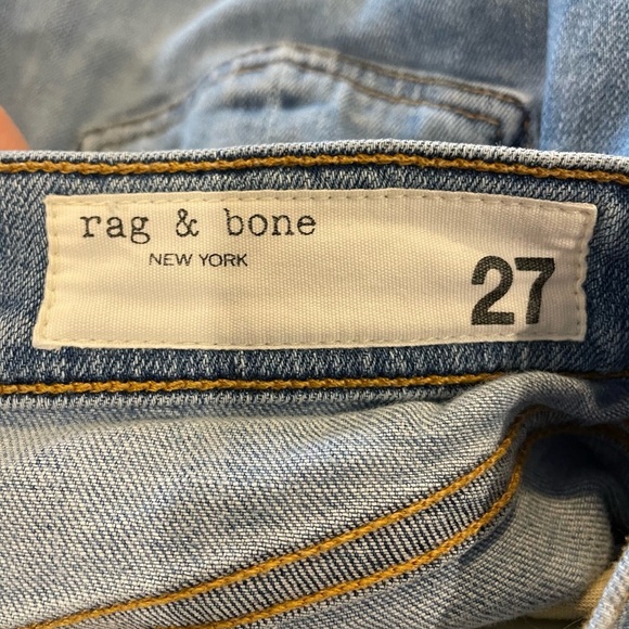 Rag & Bone Ankle Skinny Jeans in Nelly - Picture 8 of 9